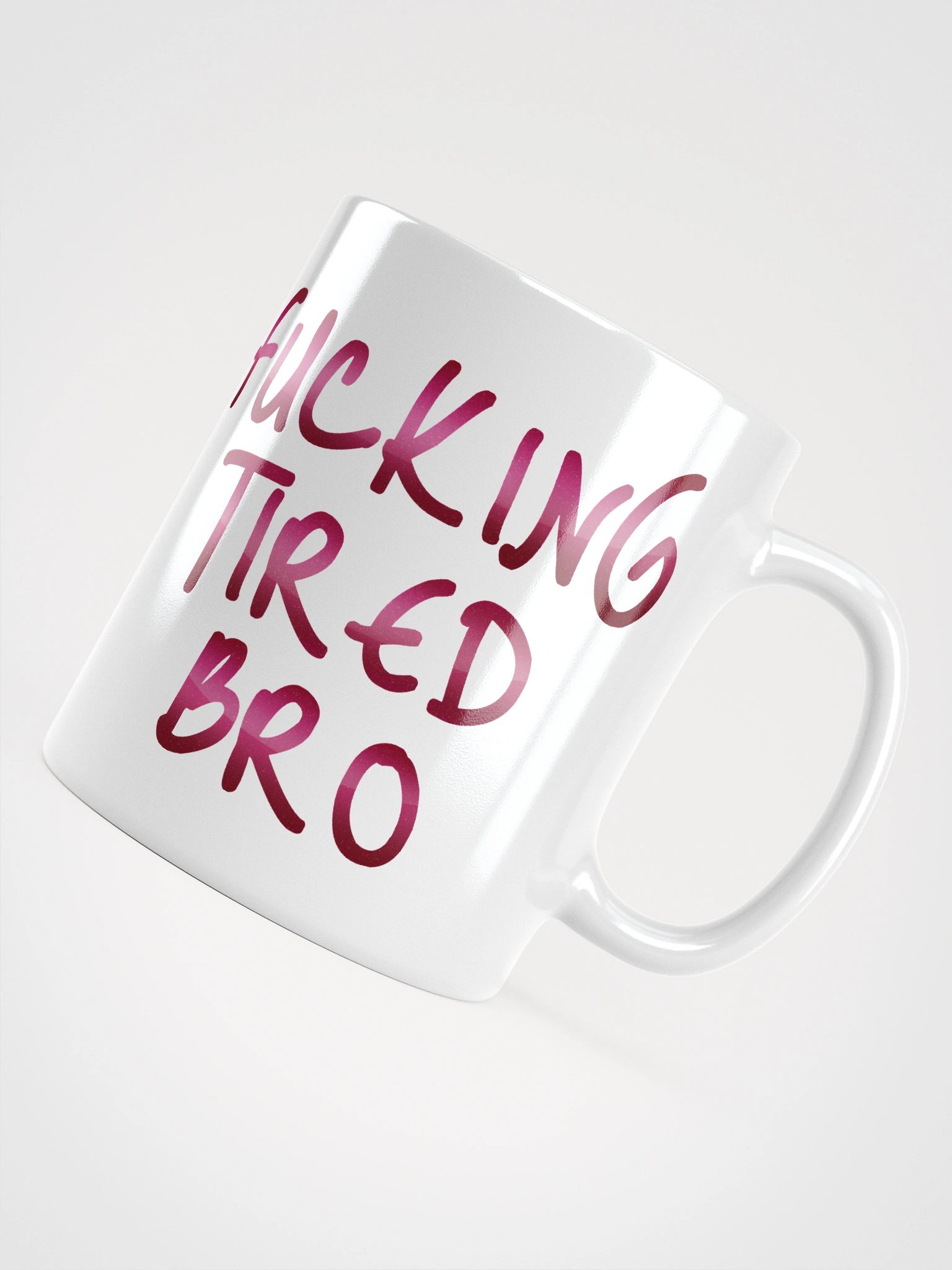 Big Tired - White Mug product image (4)
