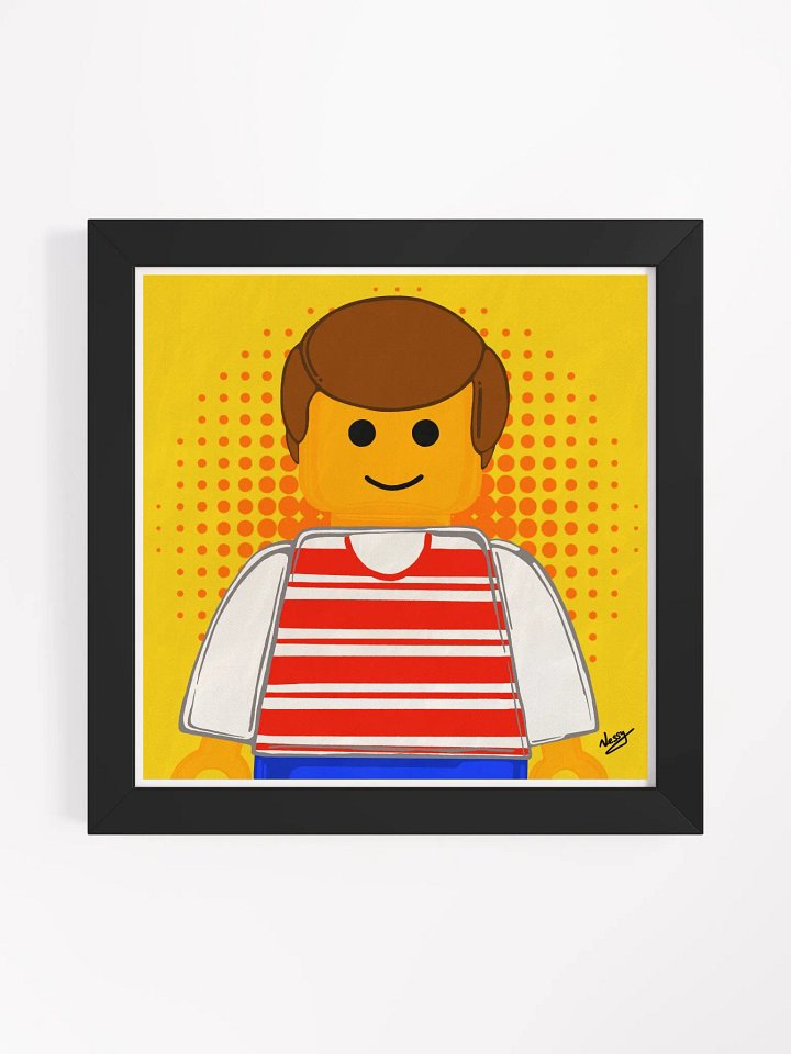 LEGO PEOPLE - Boy (Framed Matte Print) product image (1)