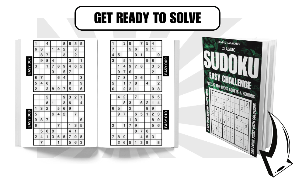 200 Classic Sudoku Easy Puzzle | Ebook | Printable product image (2)