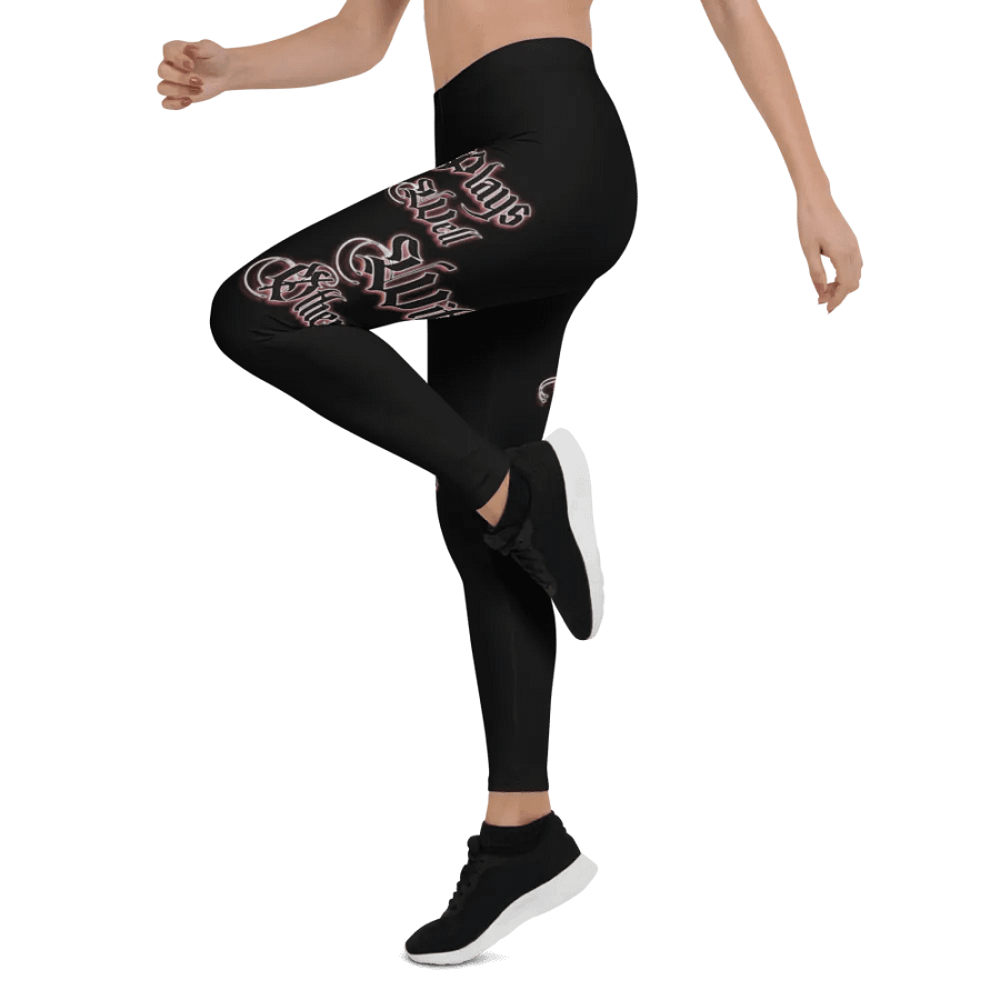 Plays Well With Others Woman's Black Leggings product image (4)