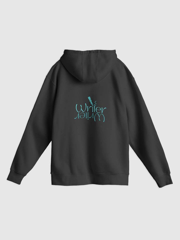 Writer Reflection Hoodie - Back & Front design product image (12)