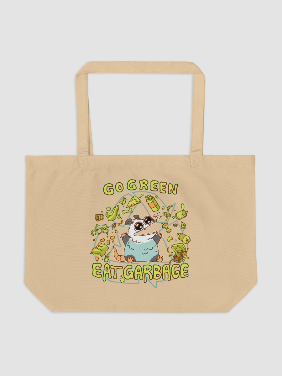 Go Green Eat Garbage! Double sided Tote product image (5)