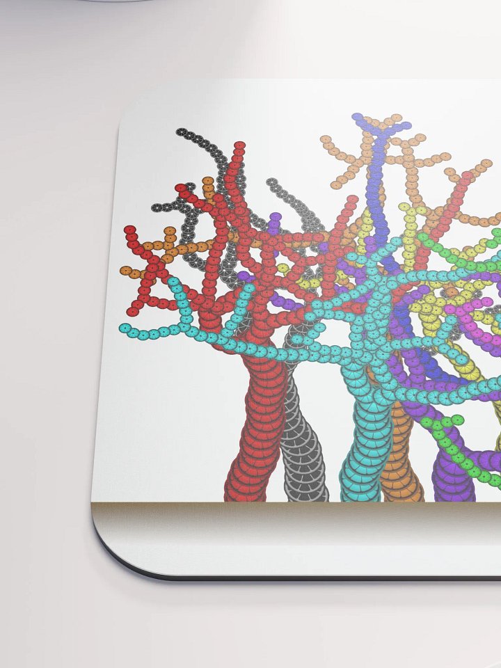 Colorful Trees Mouse Pad product image (2)
