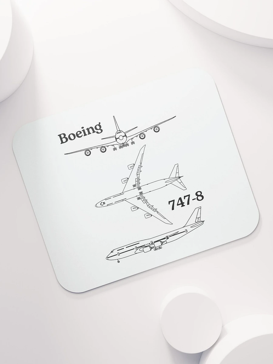 Boeing 747-8 Blueprint Mouse Pad product image (6)