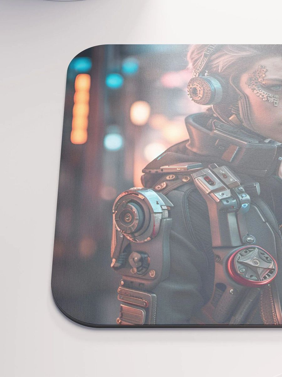 Cyberpunk Female Mouse Pad product image (6)