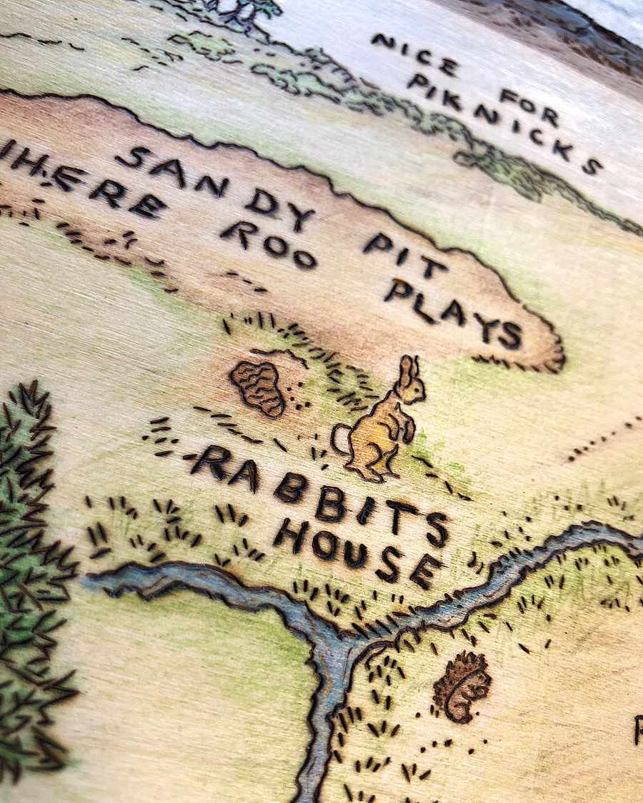 100 Aker Wood Map product image (5)