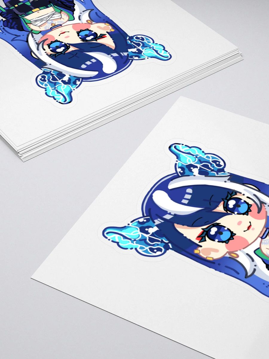 Chibi Sea Fox Sticker product image (4)