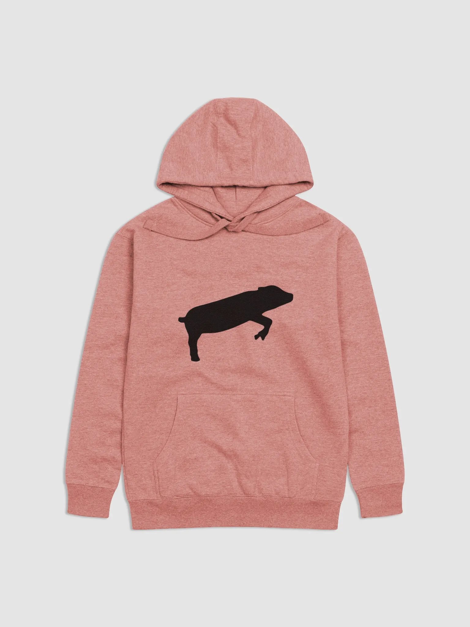 Leaping Pig BLACK (Cotton Heritage Unisex Premium Hoodie) product image (13)