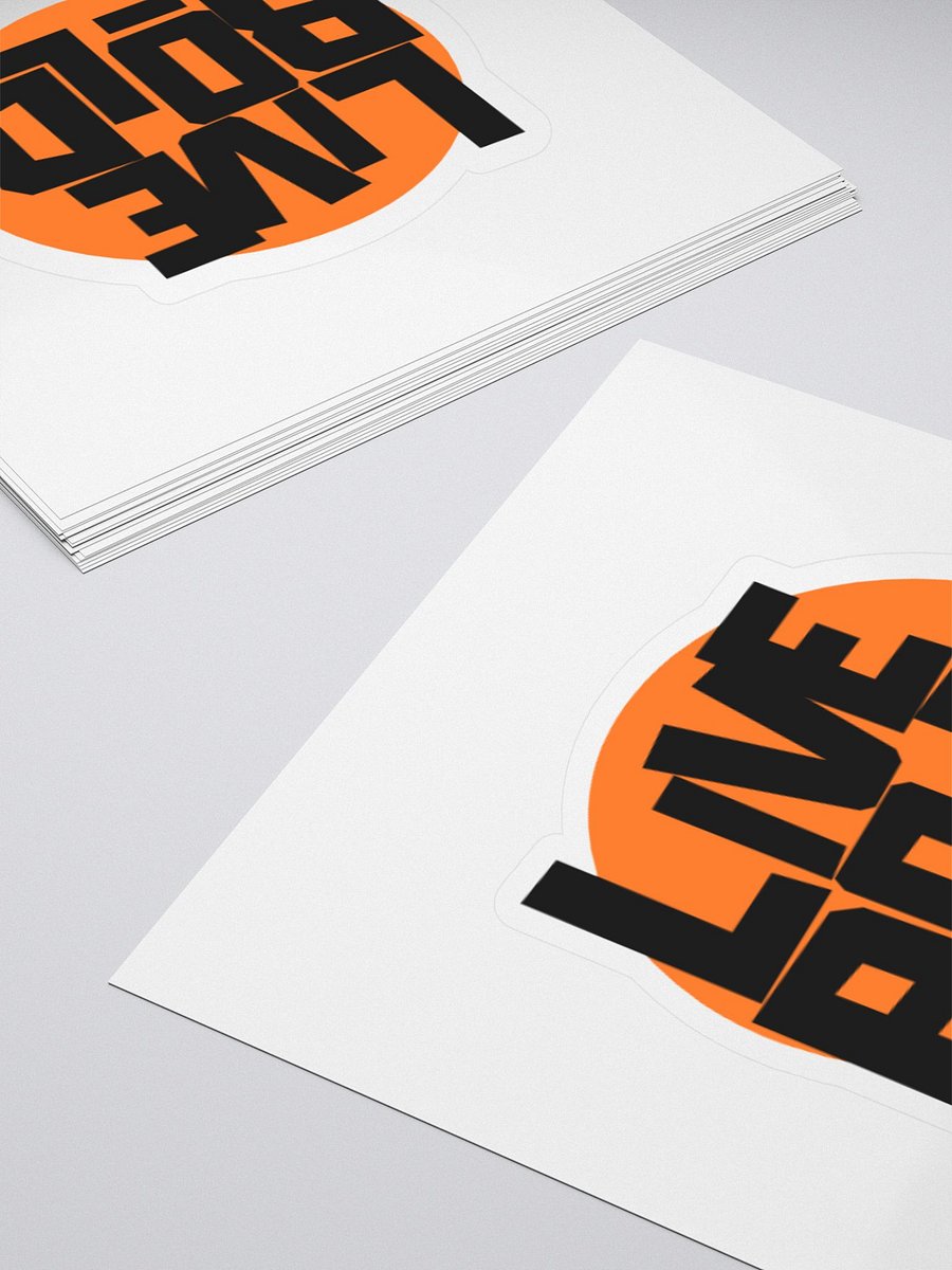 Live Bold - Sticker product image (4)