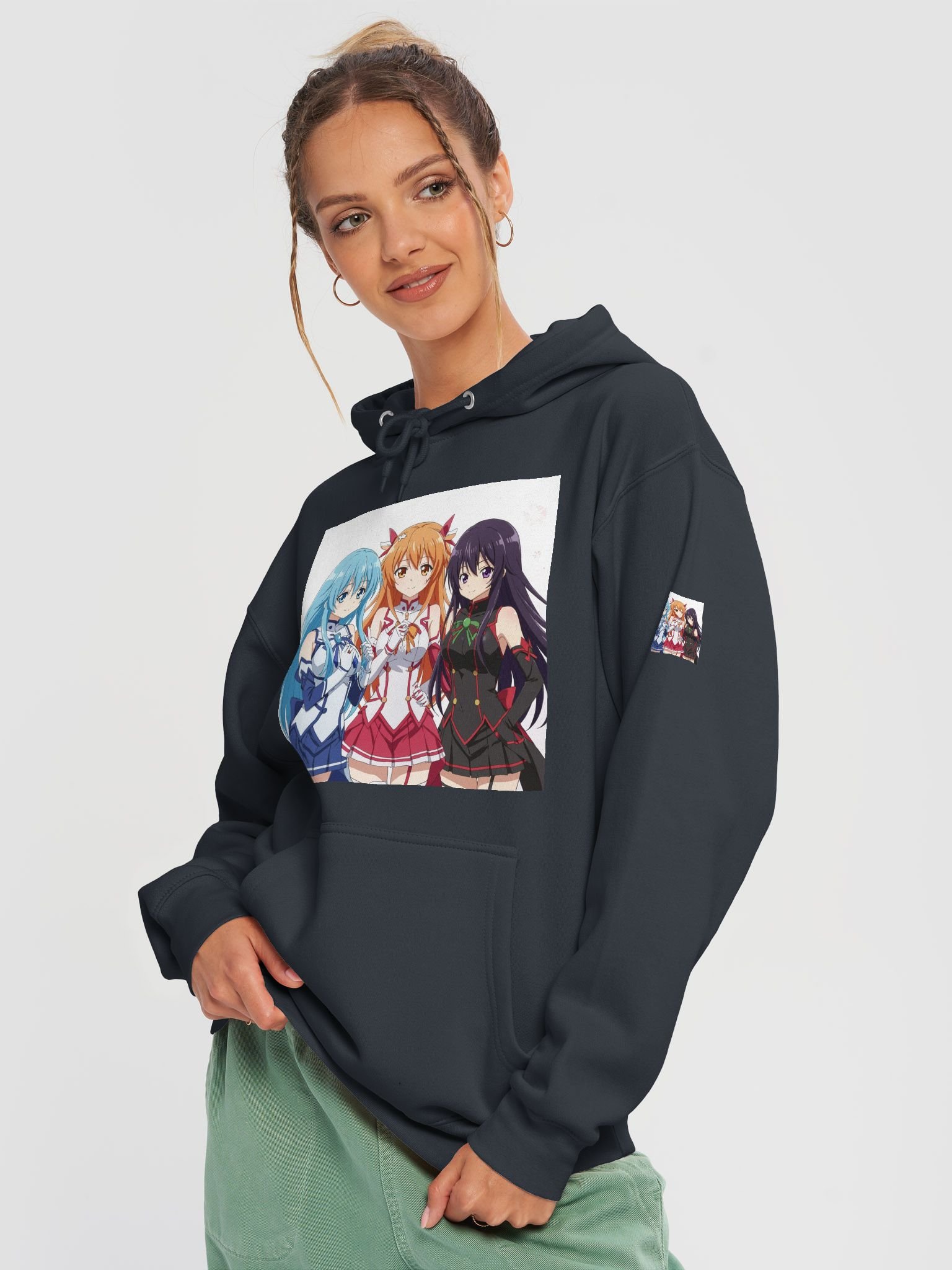 Anime Trio Premium Hoodie product image (3)