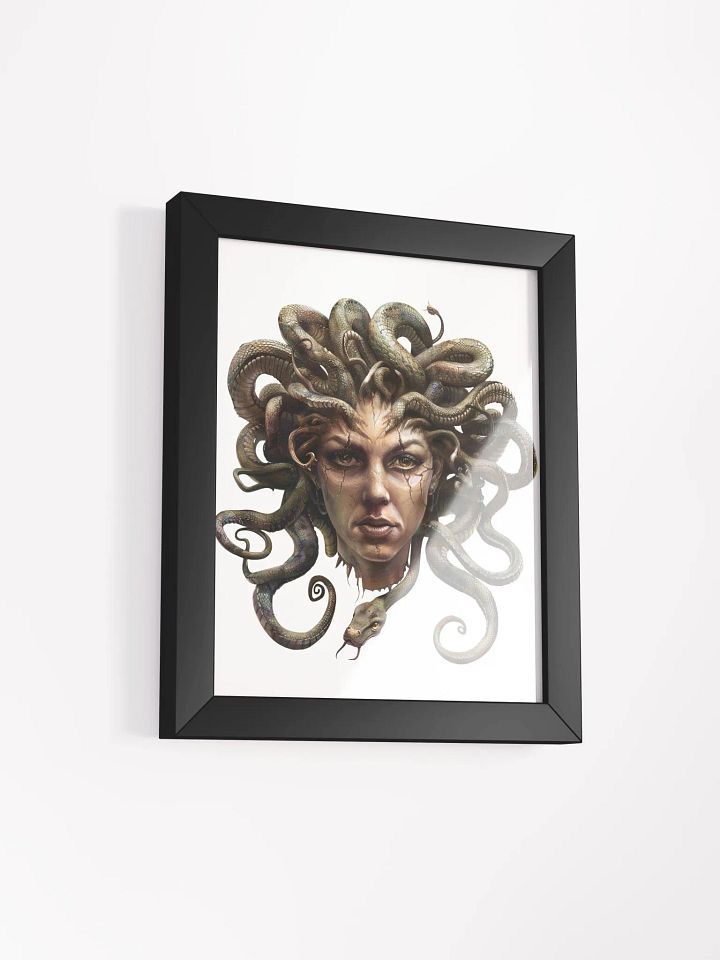 Medusa - The Gorgon - Framed High-Quality Matte Poster product image (10)