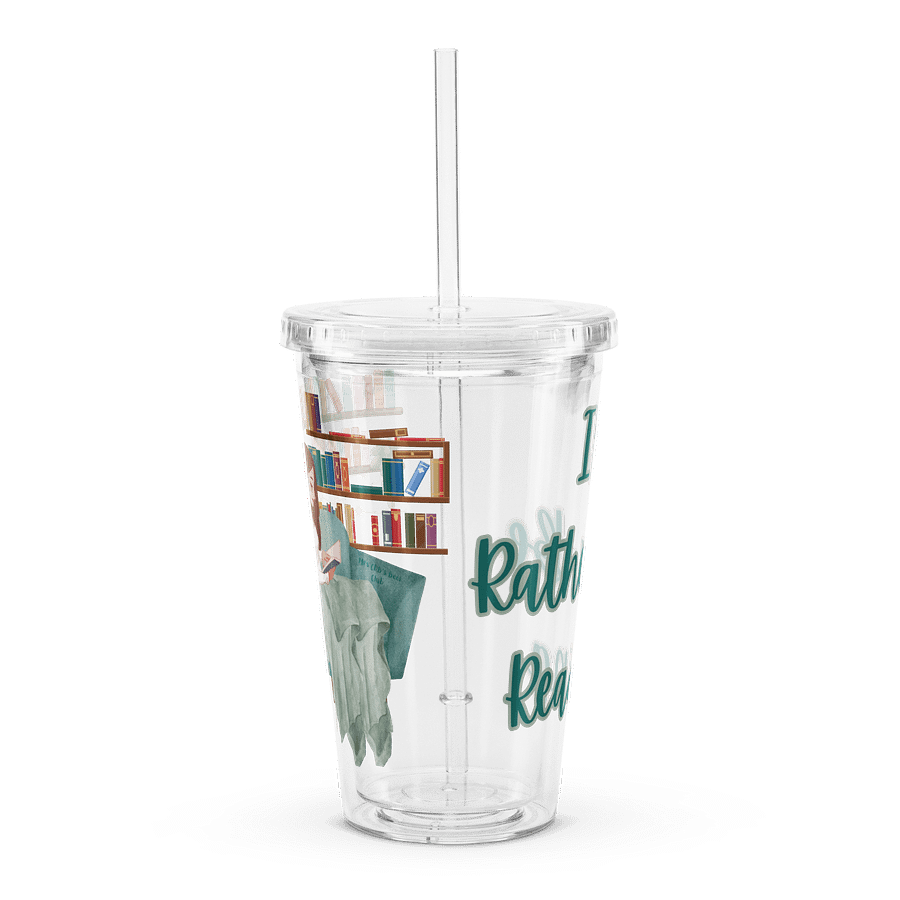 I'd Rather Be Reading – Acrylic Tumbler product image (3)