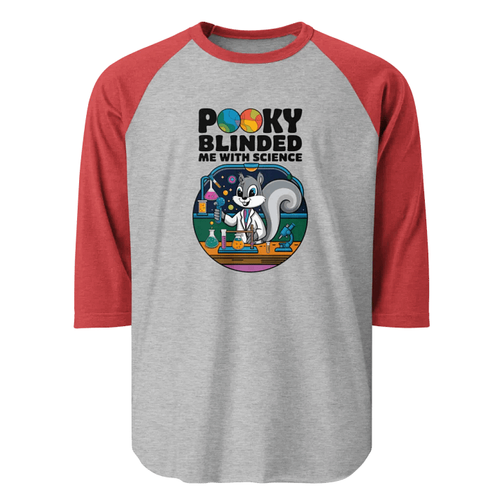 Pooky's Science Lab Raglan Tee product image (1)