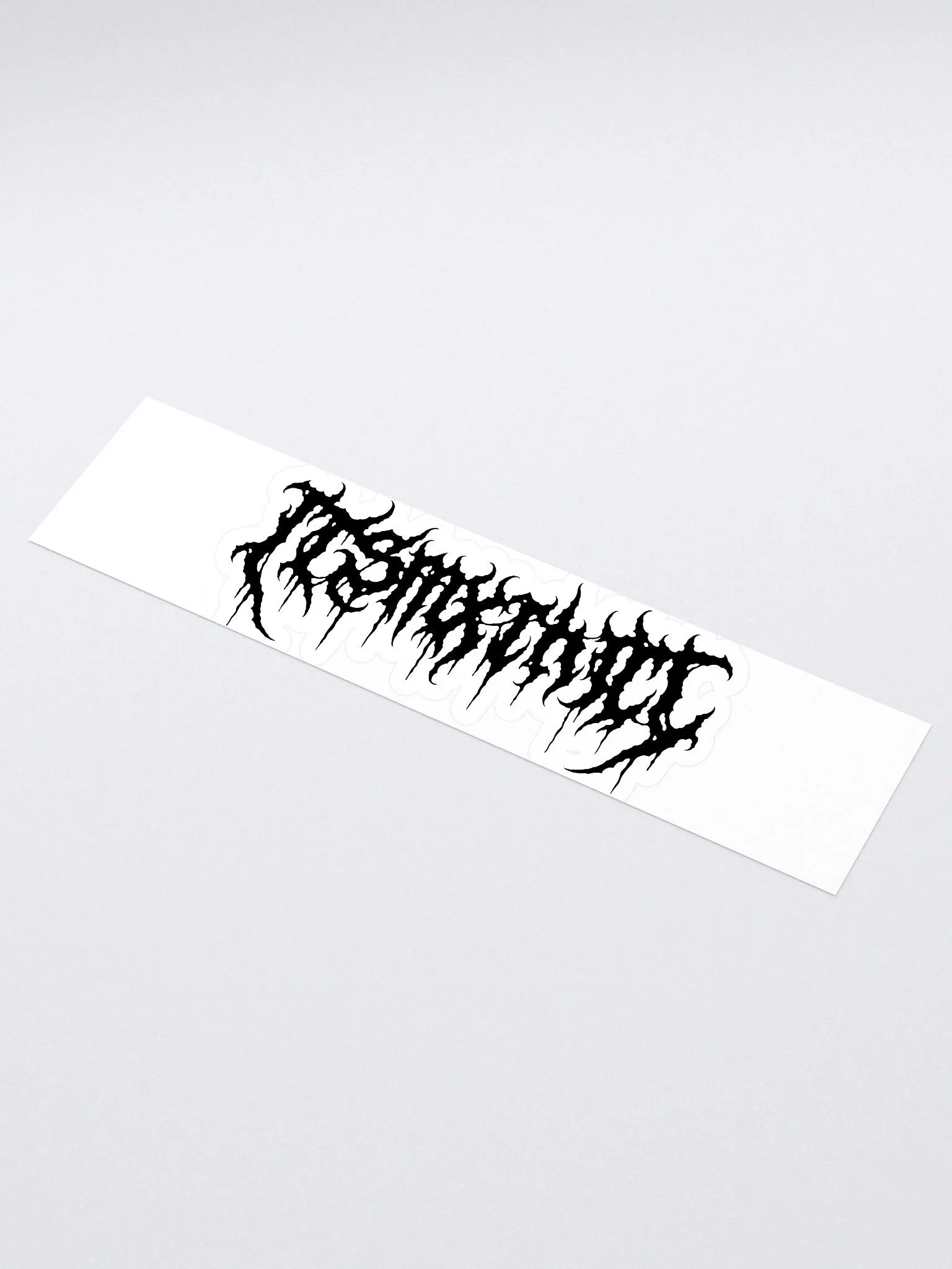 Brutal Logo Kiss Cut Sticker product image (1)