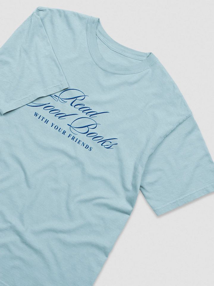 Read Good Books (Script) | Embroidered Tee product image (1)