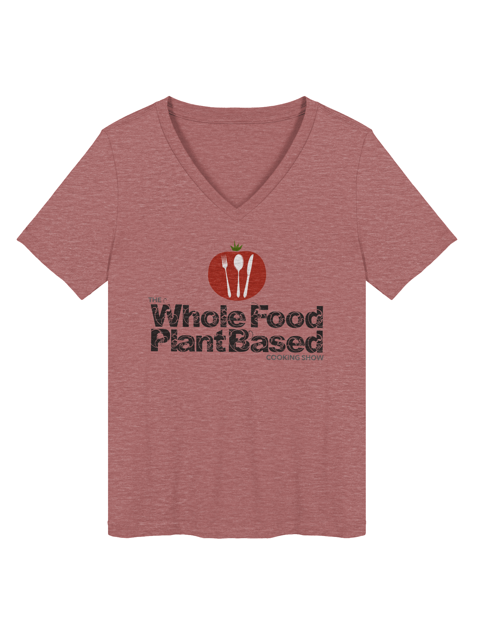 The Whole Food Plant Based Cooking Show Women's Tee Light product image (3)