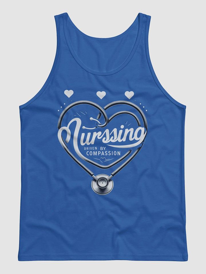 Compassionate Stethoscope Nursing Heart Tank product image (4)