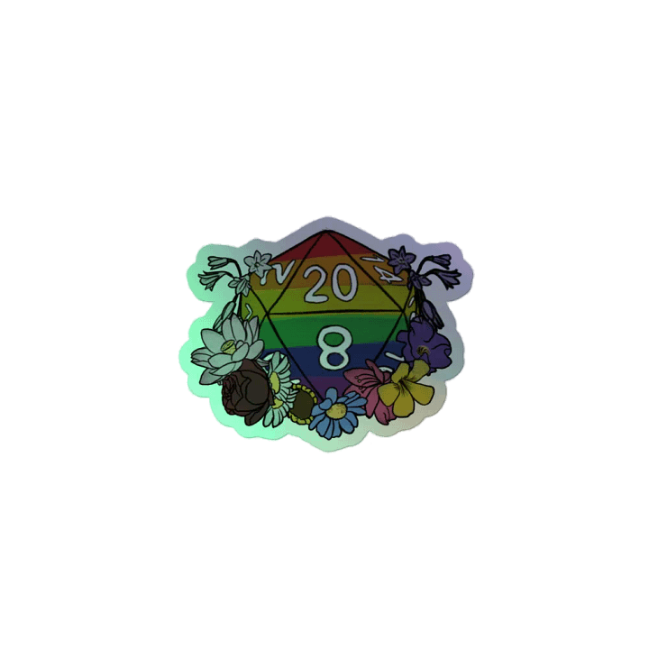 DnD Inspired Pride - Sticker Holo product image (1)
