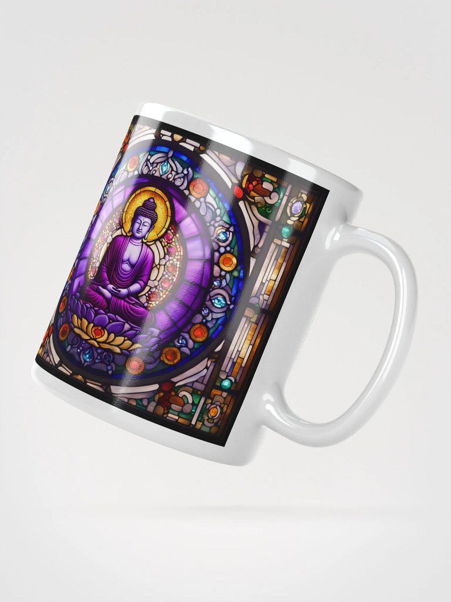 #006 Amethyst Tara Buddha Stained Glass Mug product image (4)