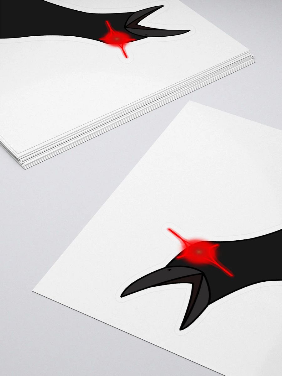 triggered crow sticker product image (4)