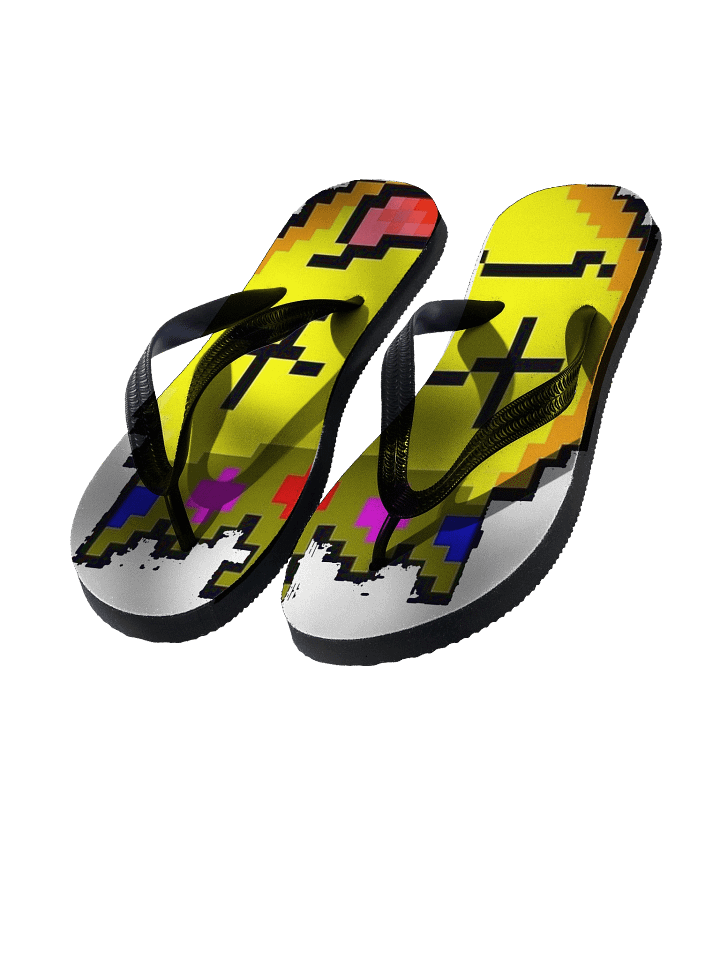 💥 UnReZeD Divine Spark Flip Flops ✝️ product image (1)