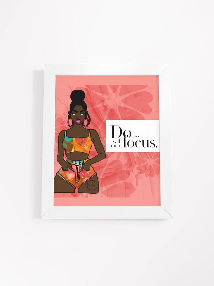 Bold Empowerment: Framed Motivational Art product image (1)