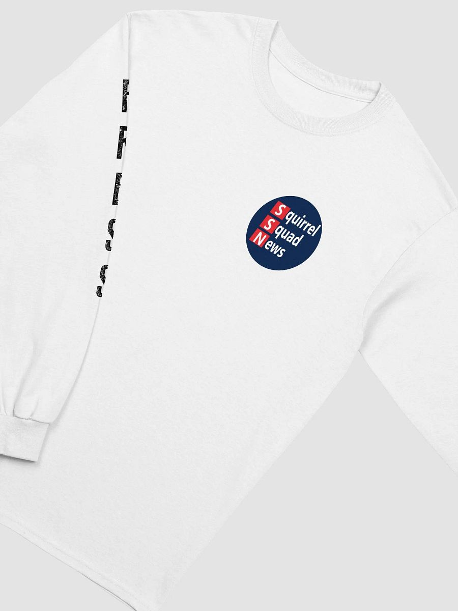 Black Text 2D Logo Bold Press Long Sleeve Tee product image (19)