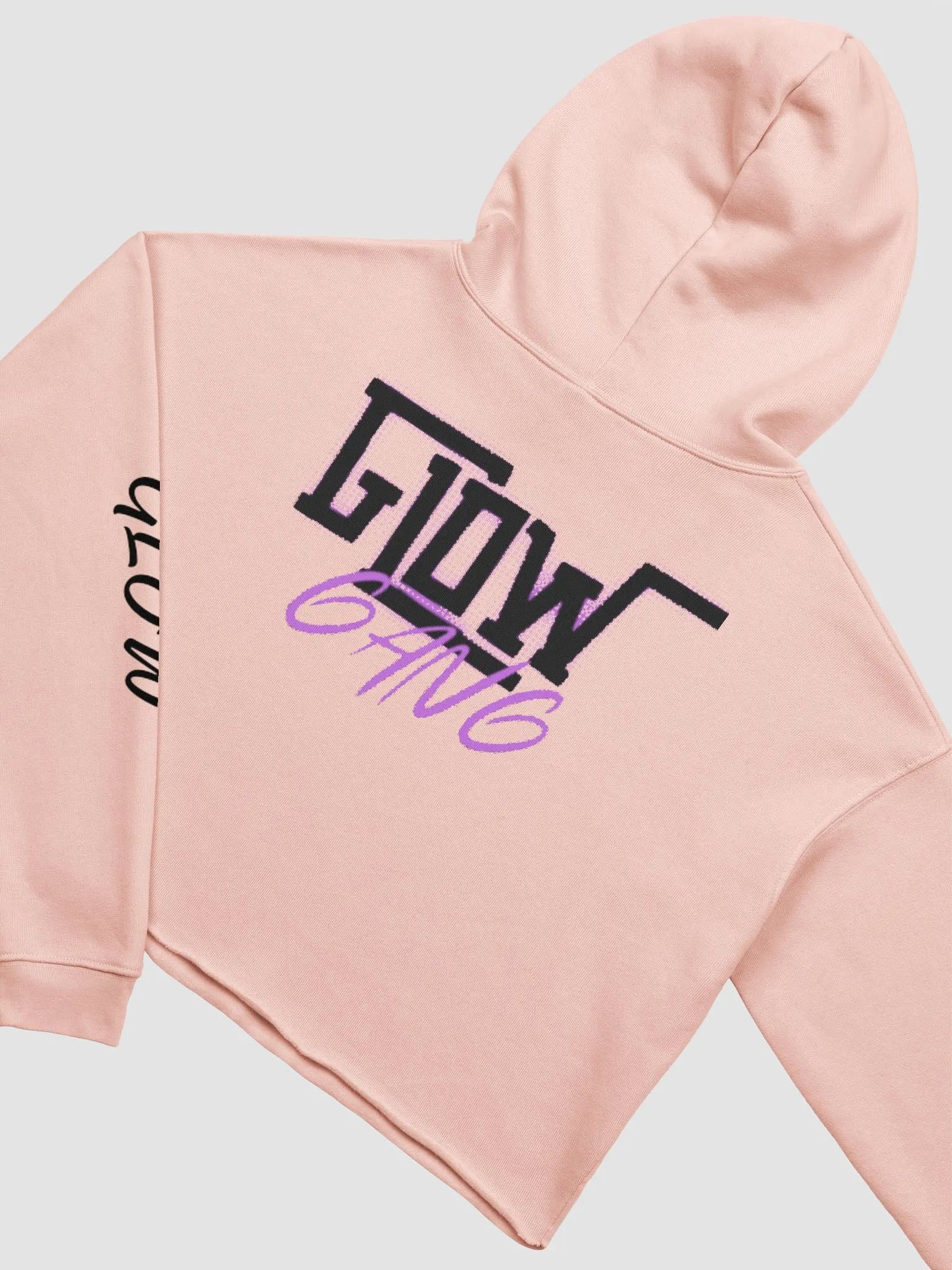 Glow Gang Astro Crop Top Hoodie product image (4)