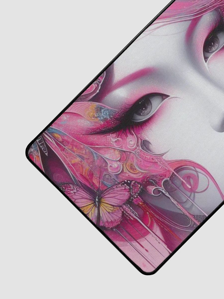 Pink Butterfly Desk Mat product image (3)