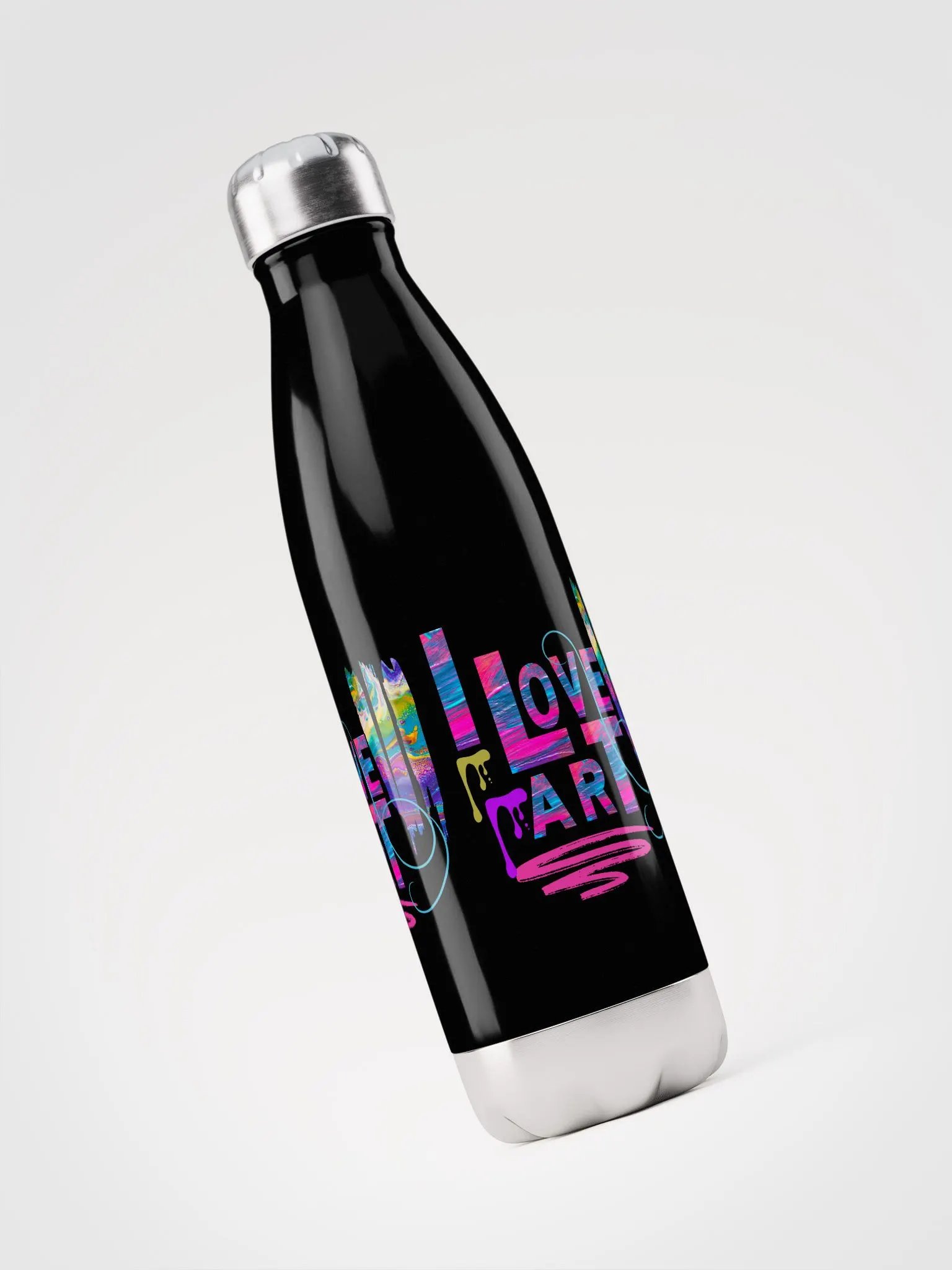 I love art water bottle product image (3)