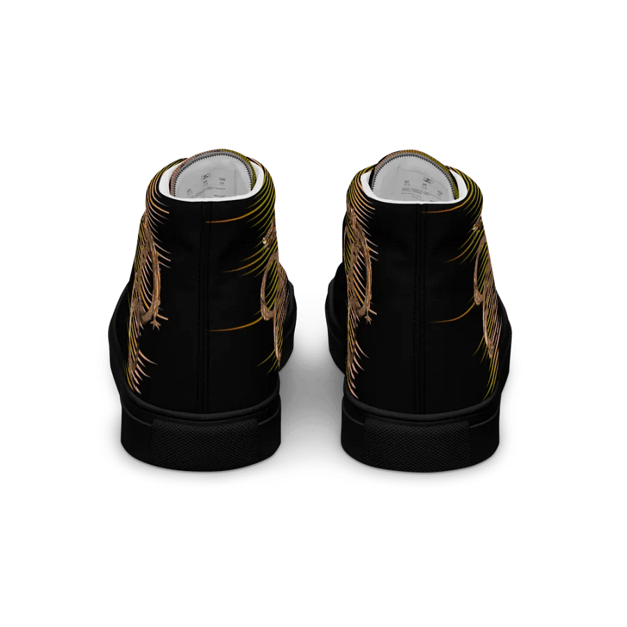 Glitchy Distortion Men's High Tops product image (5)