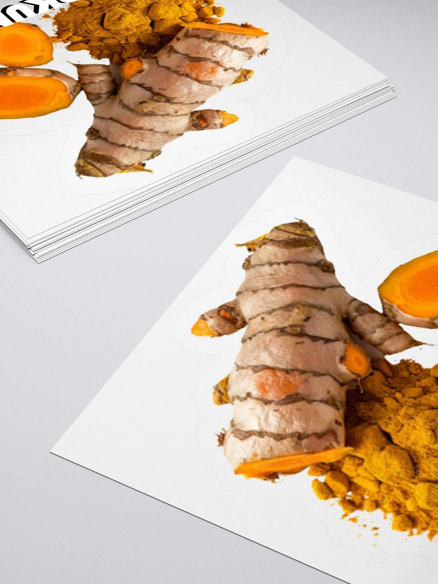 Kurkuma (Tumeric) Sticker product image (11)