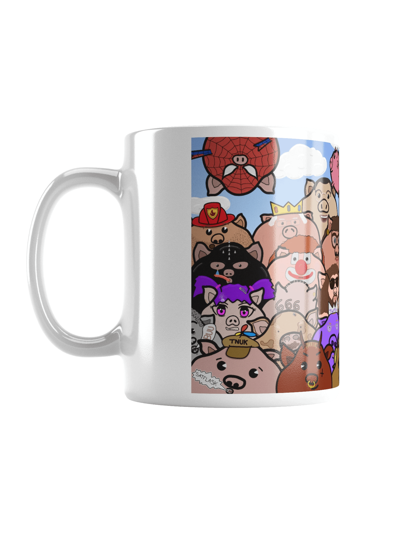 SATFLÄSK w/ BG - MUG product image (1)