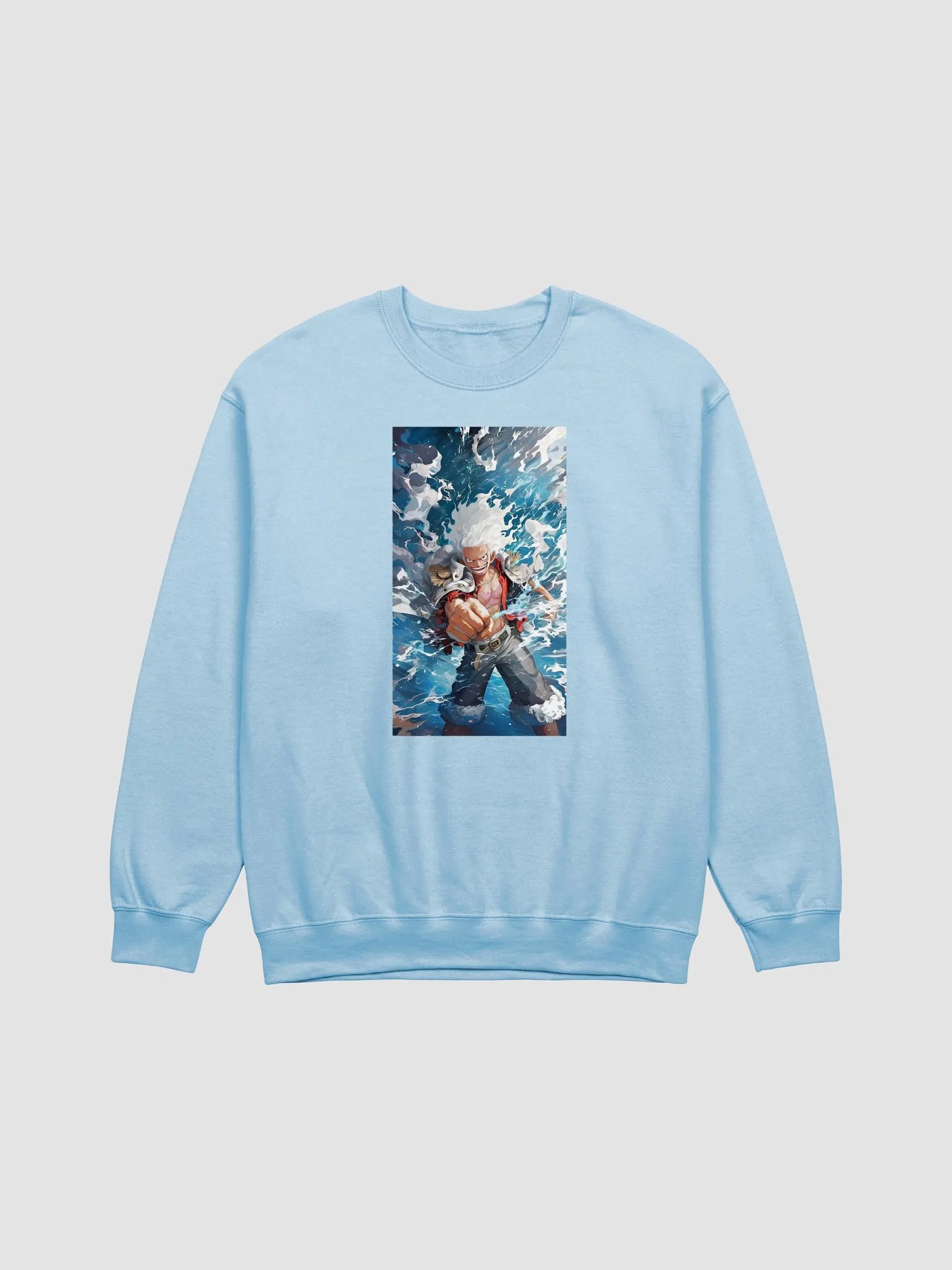 Gear 5 Luffy Captain Pirate Crewneck Sweatshirt product image (17)
