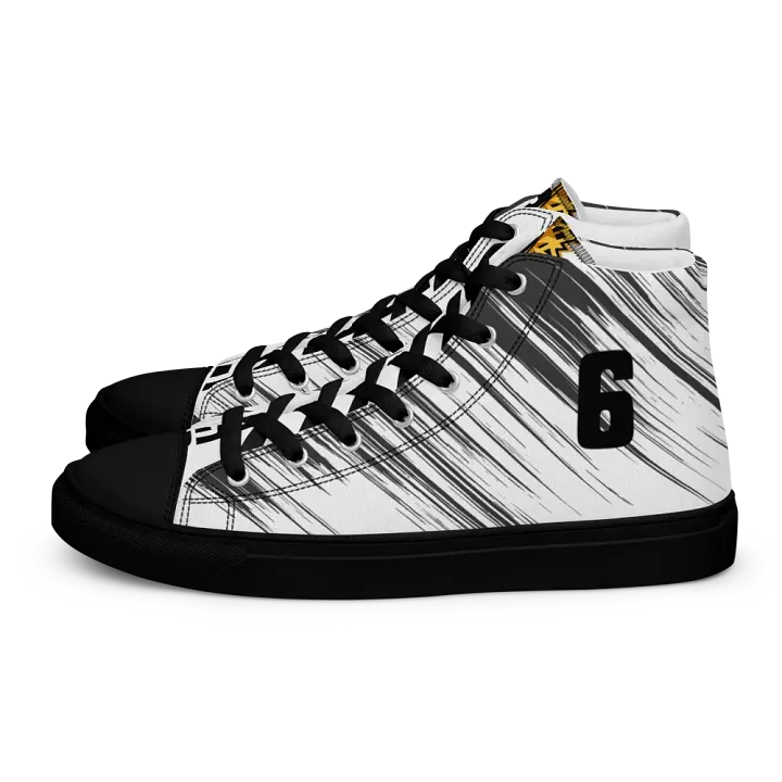 DA6iXXWRLD X 6iXX 1's High Tops Zebra Skin Edition product image (1)