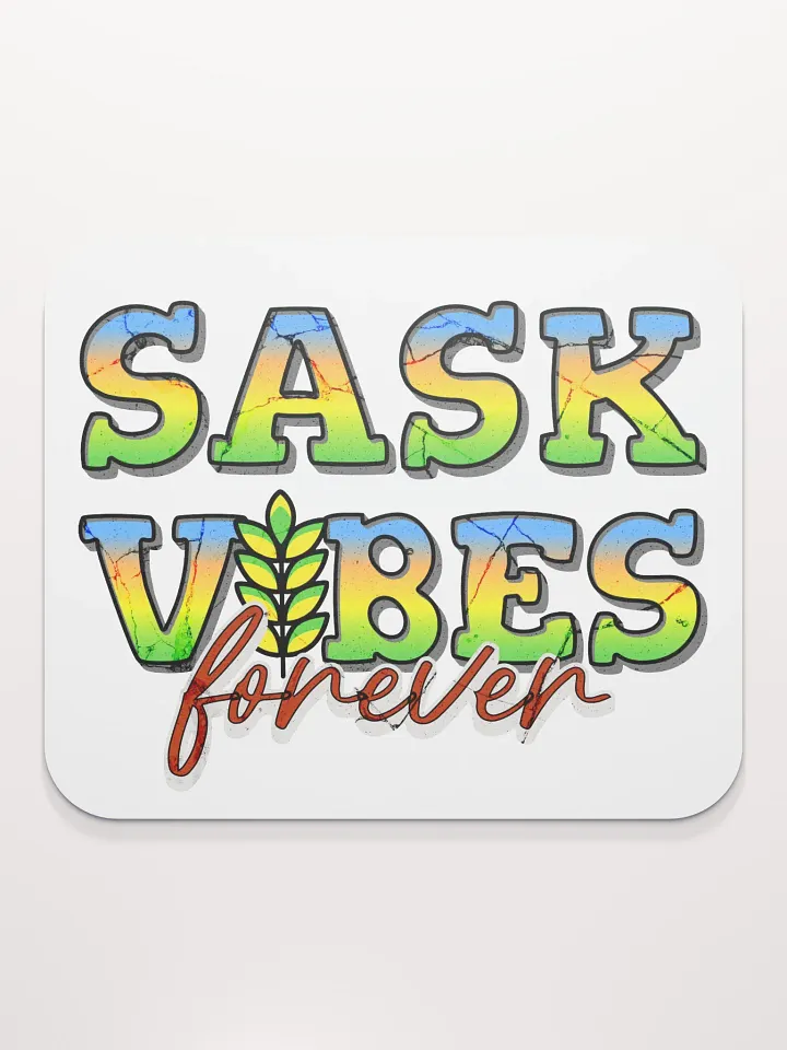Sask Vibes Forever Mouse Pad product image (1)