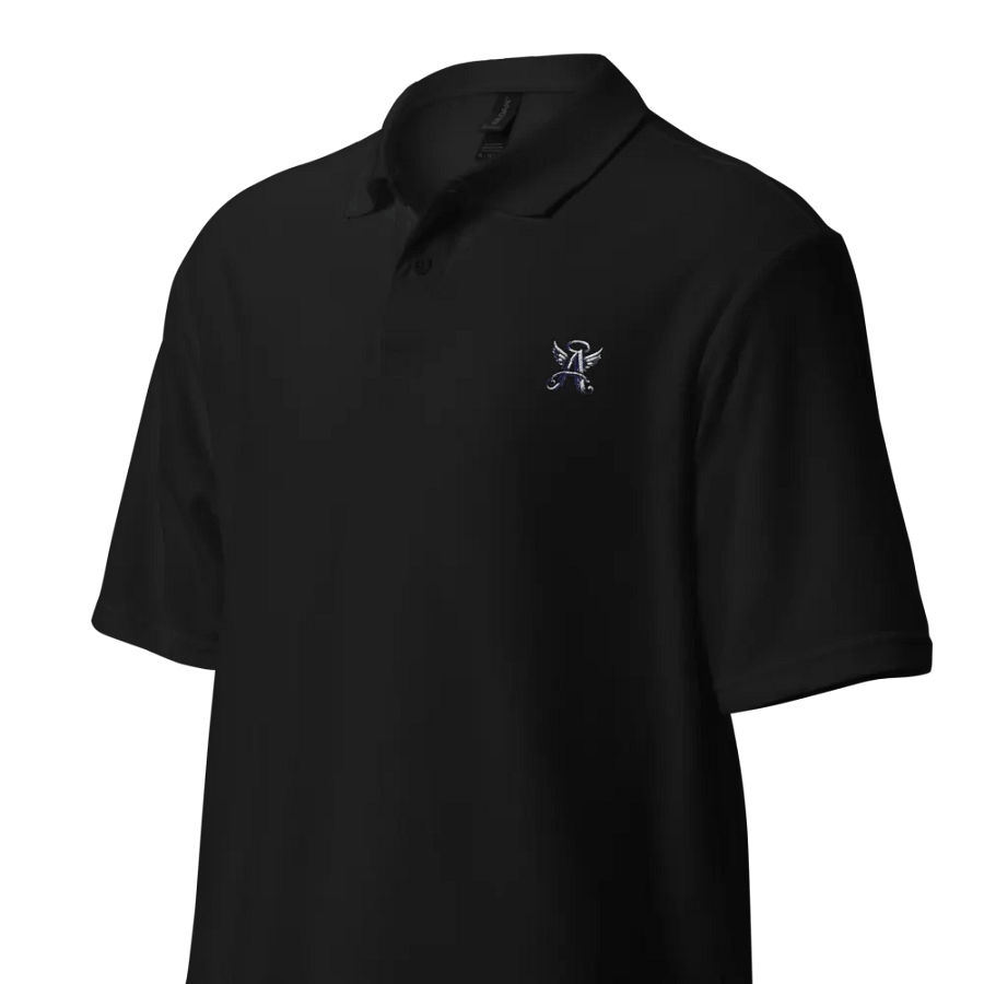Angelic Emblem Blue Wings Polo Shirt product image (4)