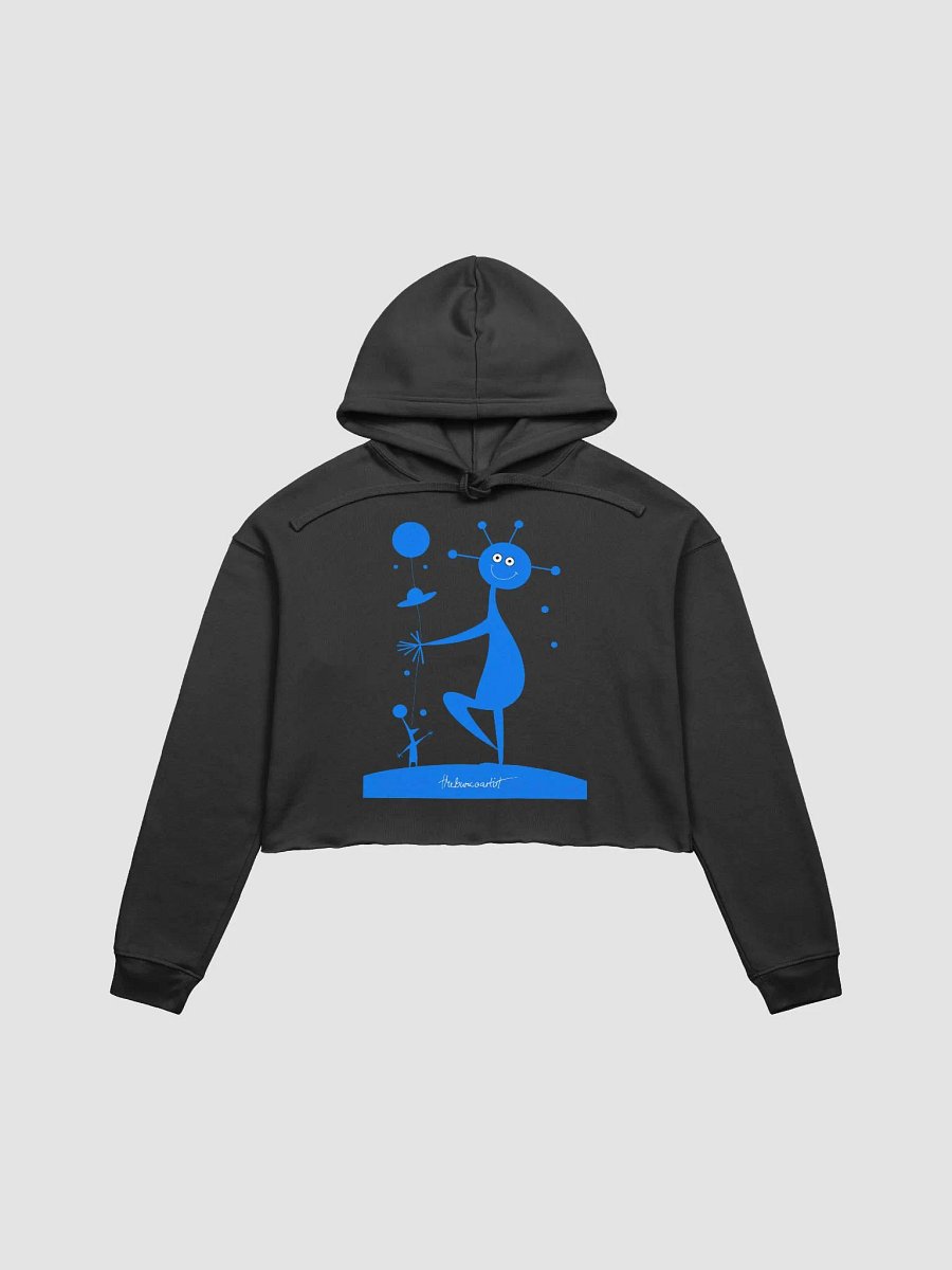 Bella+Canvas Fleece Crop Hoodie product image (2)