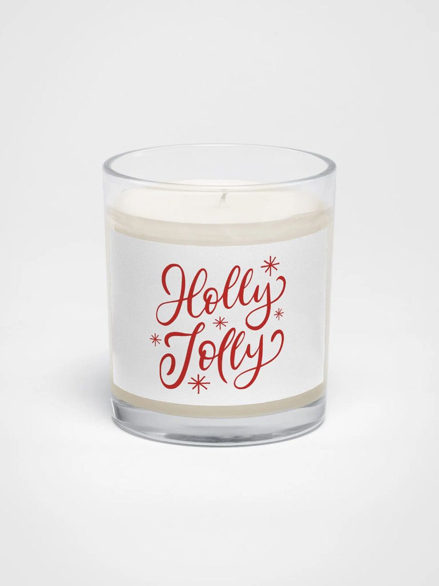 Holly Jolly Soy Wax Candle product image (1)