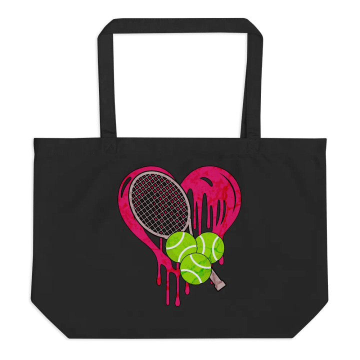 Heart Tennis Love All Tote Bag product image (1)