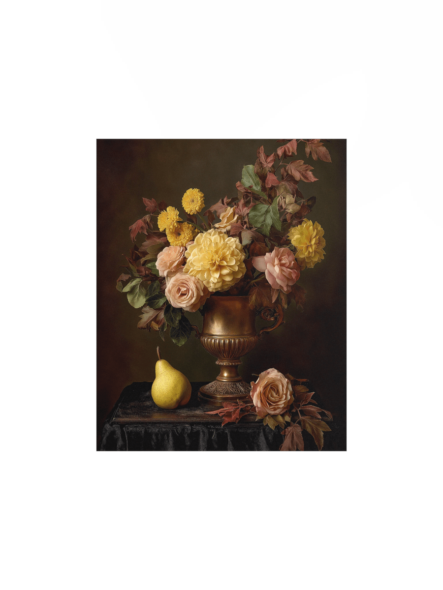 Autumnal Fleur Art Print product image (6)