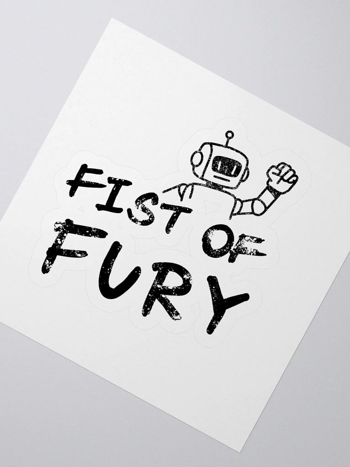 Fist Of Fury Customizable Kiss Cut Stickers product image (6)