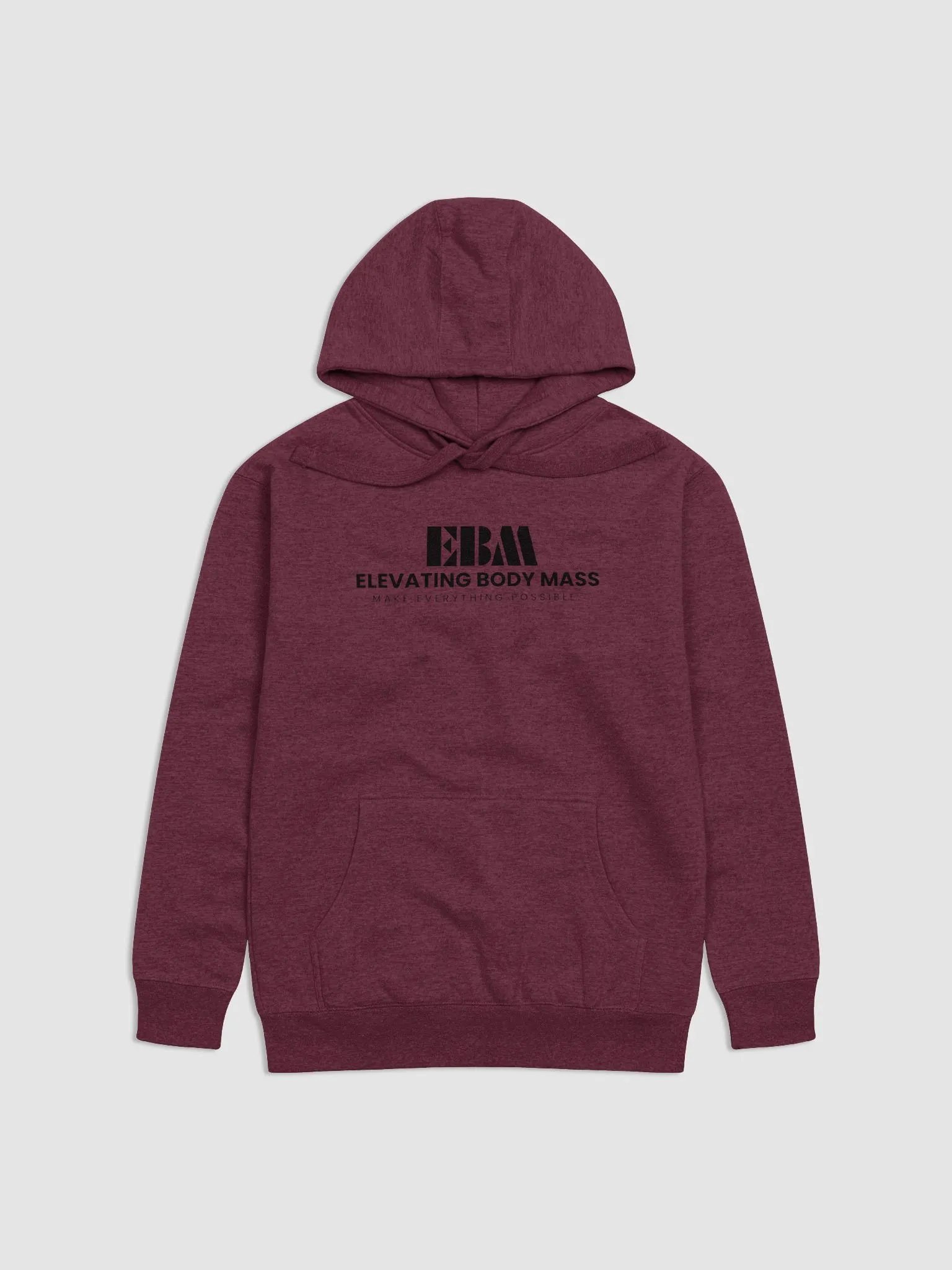 EBM Hoodie (Black Logo) product image (1)