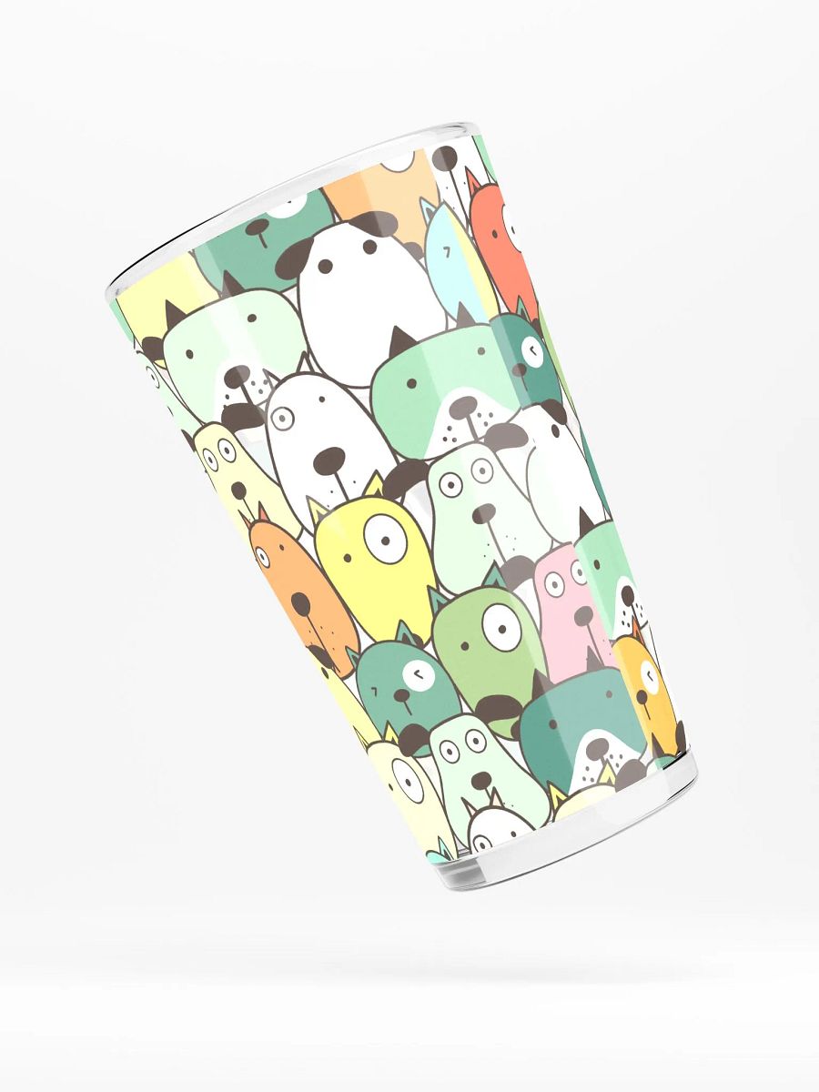 Pawsome Dog Party Shaker Pint Glass product image (4)