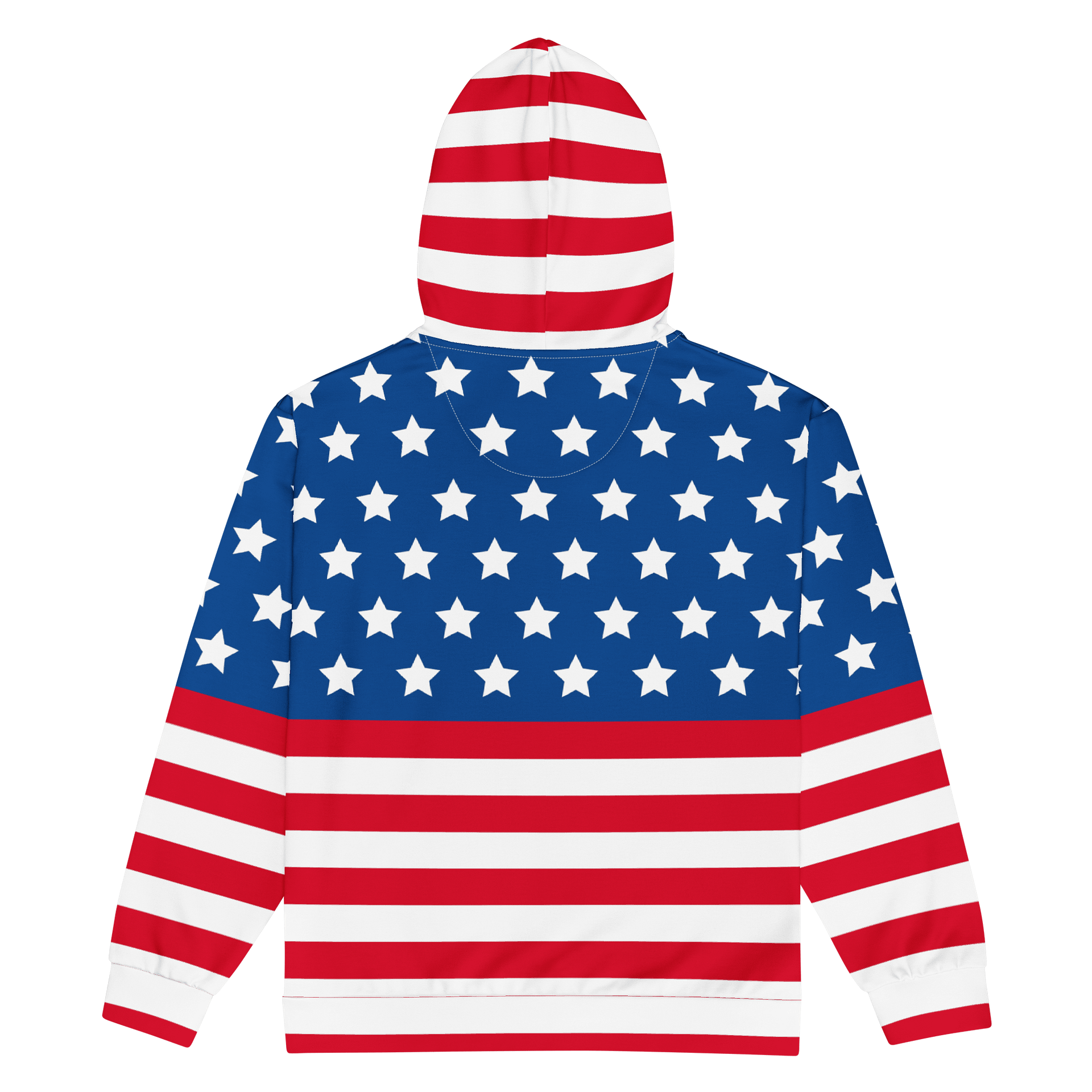 Starry Stripes Unisex Zip Hoodie product image (2)