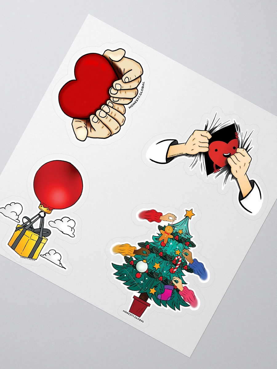 Hearts & Holiday Sticker Pack product image (2)