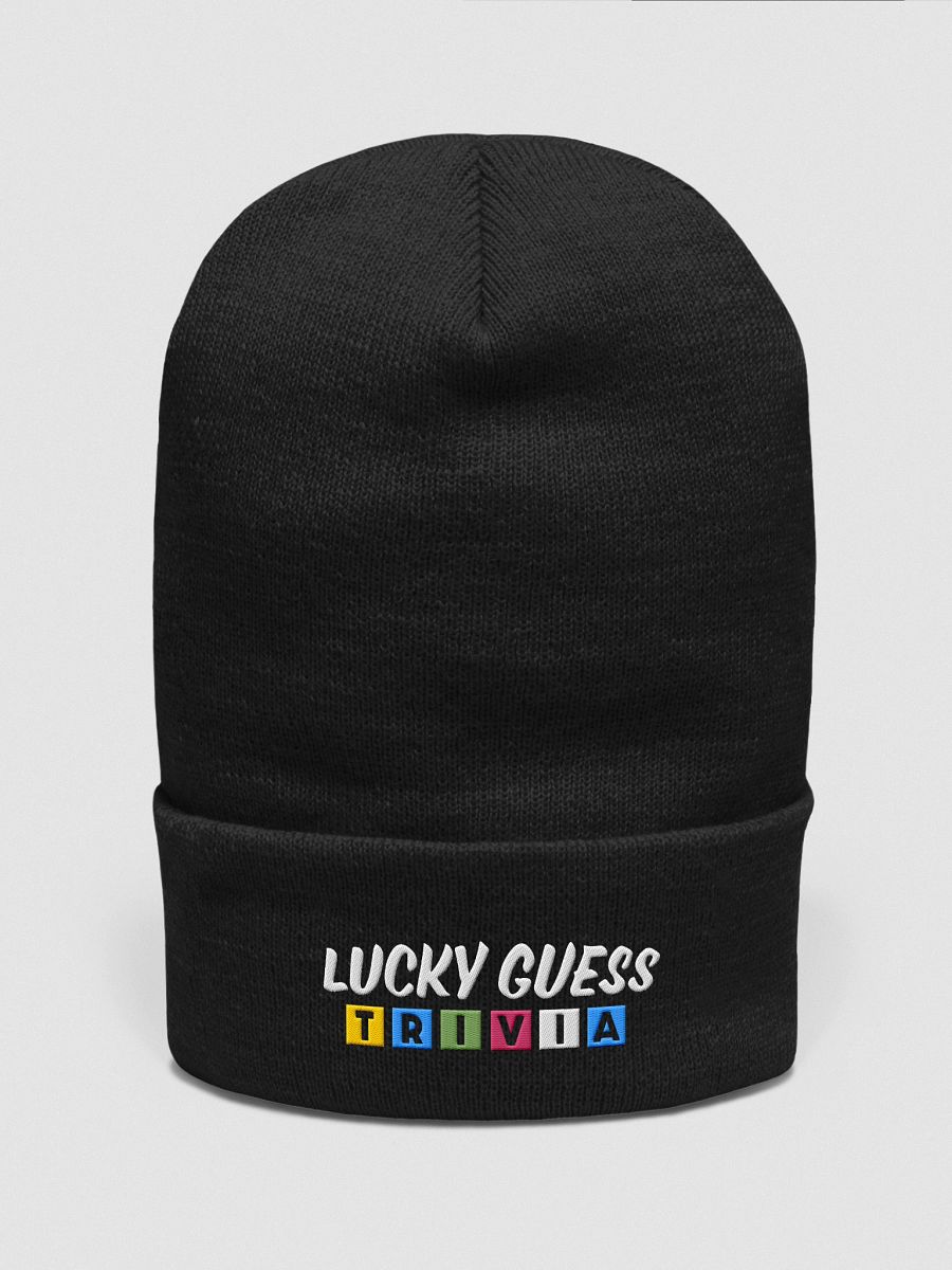 Lucky Guess Trivia Beanie product image (1)