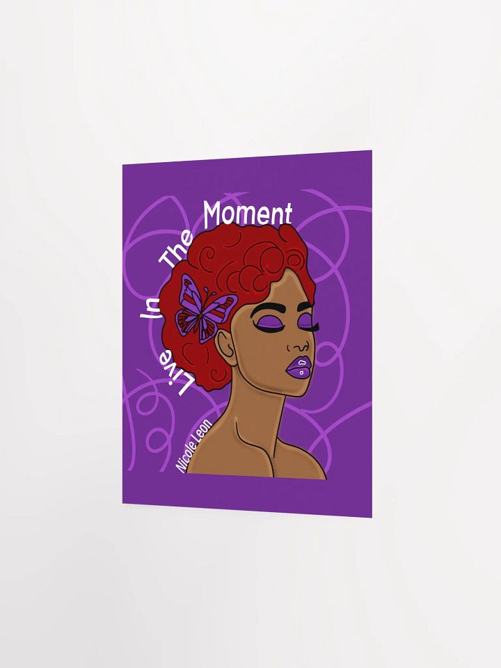 In The Moment - Tranquil Redhead Poster product image (2)