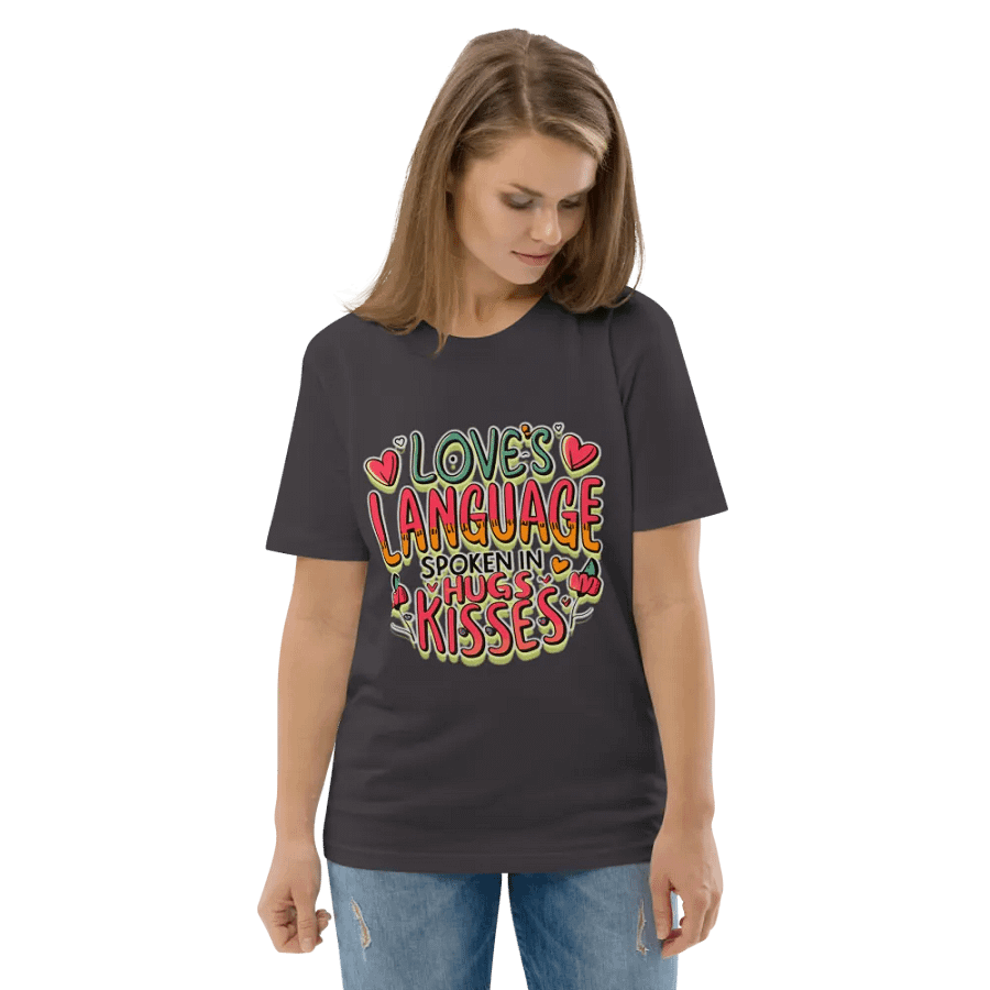 Love's Language spoken in hugs & Kisses T-shirt - Ver 2 product image (7)