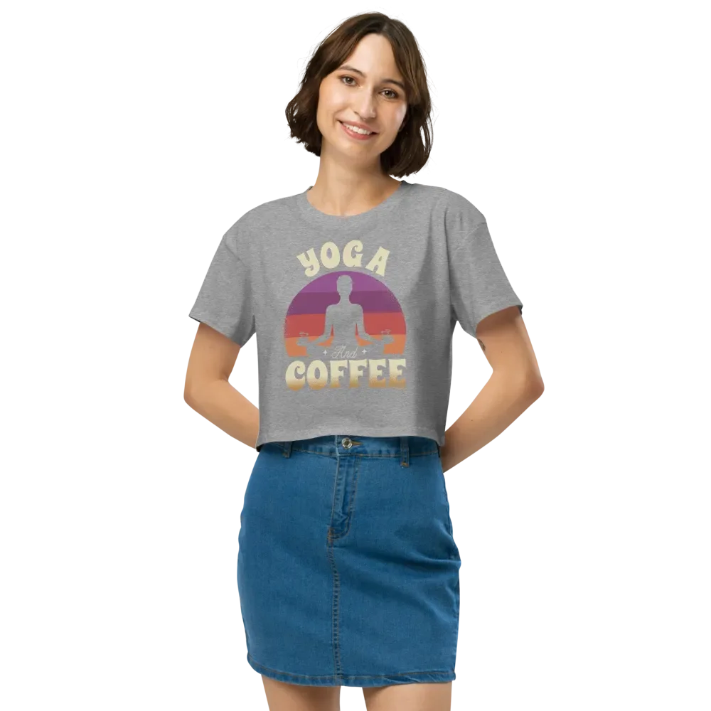 Coffee Yoga Crop Top product image (4)